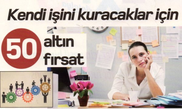 Kendi İşini Kuracaklara 50 İş Fikri Önerisi