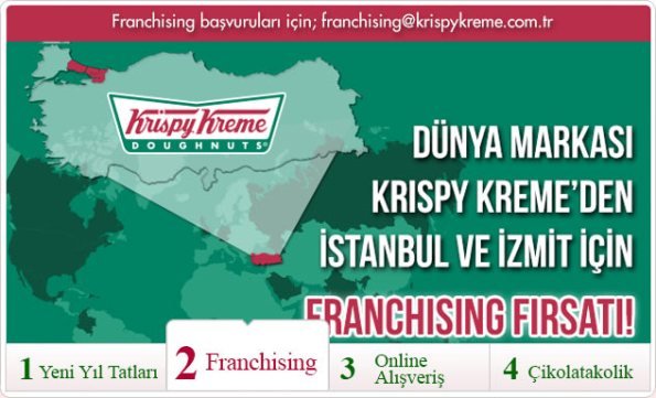 Krispy Kreme Franchise Veriyor