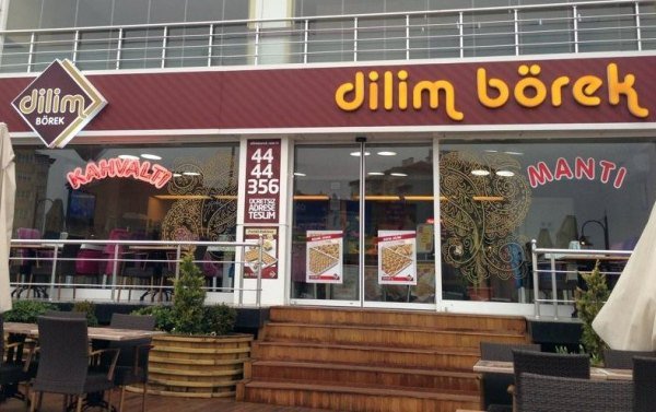 Düşük franchise dilim börek